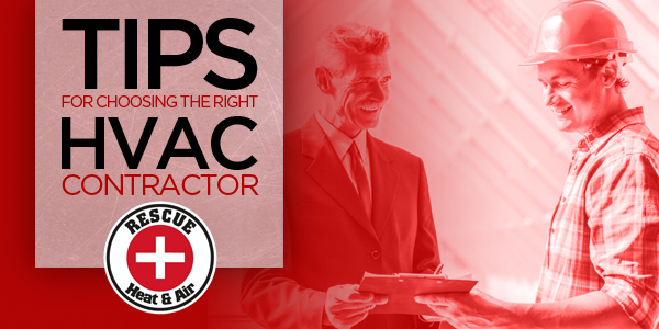 Tips For Choosing The Right HVAC Contractor